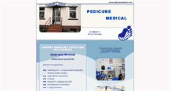Desktop Screenshot of pedicuremedical.com